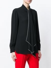 Alexander McQueen Tied Neck Blouse  1 075 - Buy SS18 Online - Fast Global Delivery  Price at Farfetch